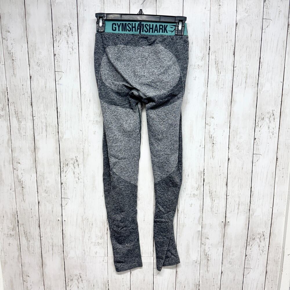 Gymshark Pants Women Size Small Gray Dry Moisture Seamless Compression Leggings - Picture 6 of 6